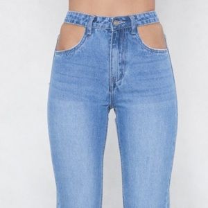 Momokrom Cutout Jeans